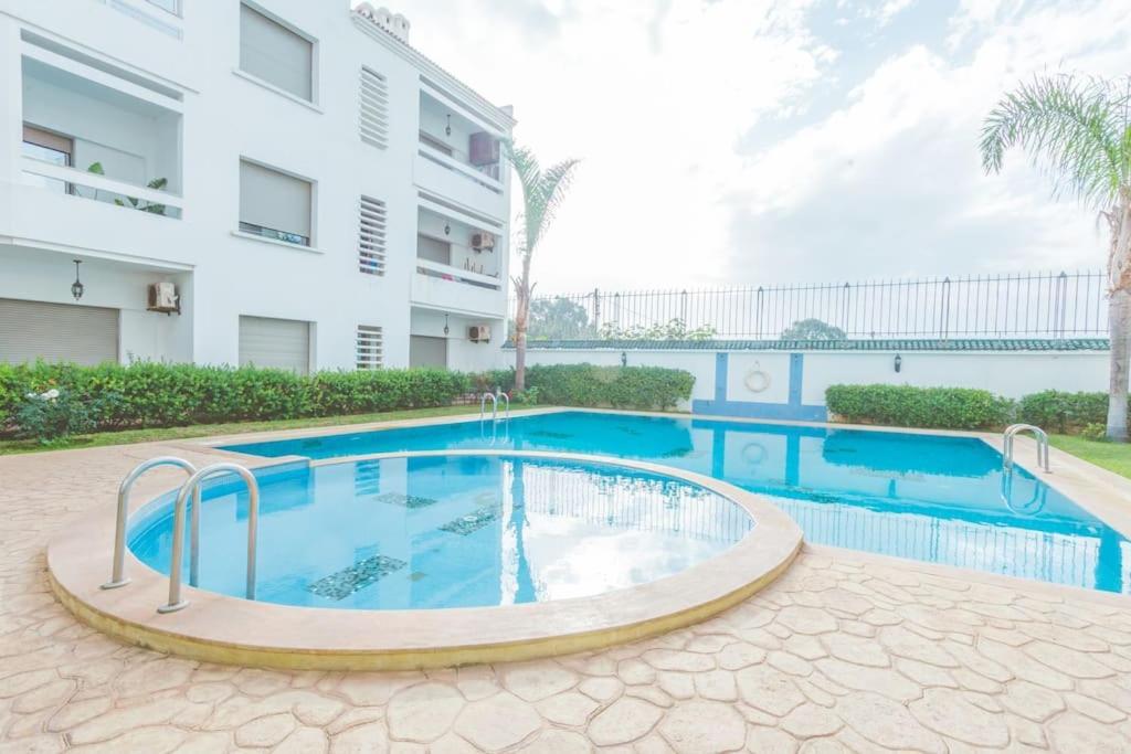 Lovely 2 Bedroom Vacation Home With Pool/Beach Skhirat Bagian luar foto