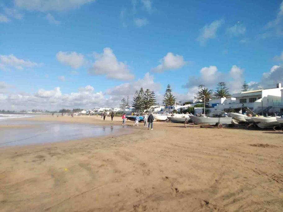 Lovely 2 Bedroom Vacation Home With Pool/Beach Skhirat Bagian luar foto