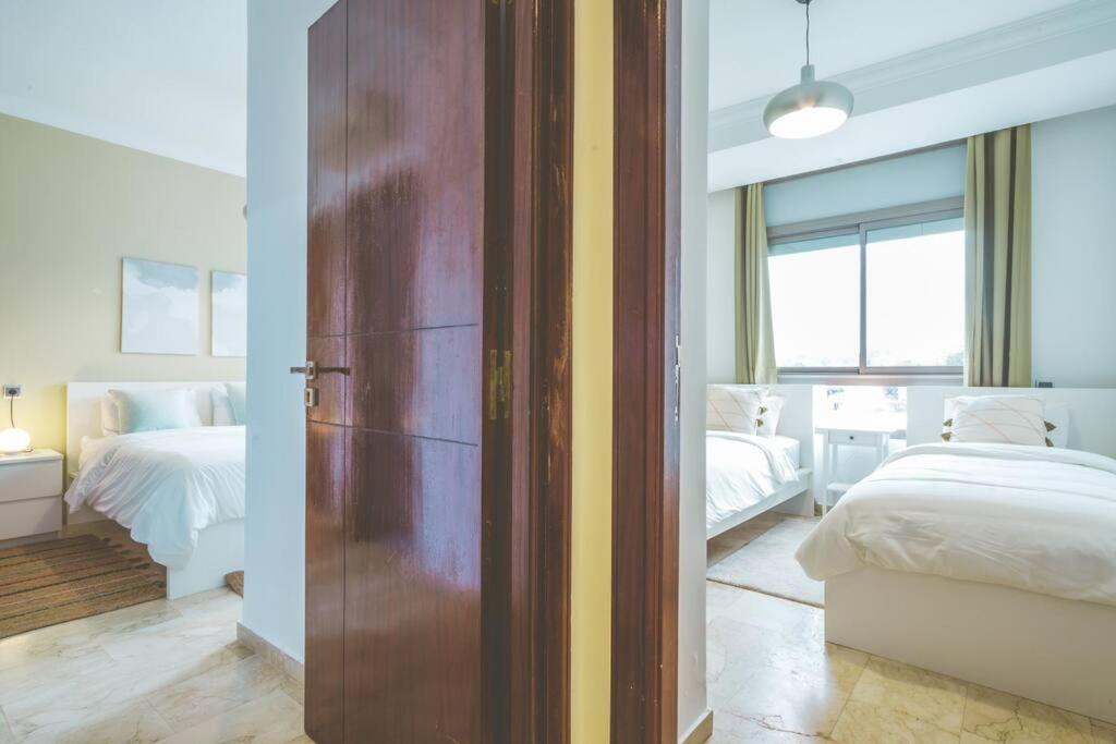 Lovely 2 Bedroom Vacation Home With Pool/Beach Skhirat Bagian luar foto